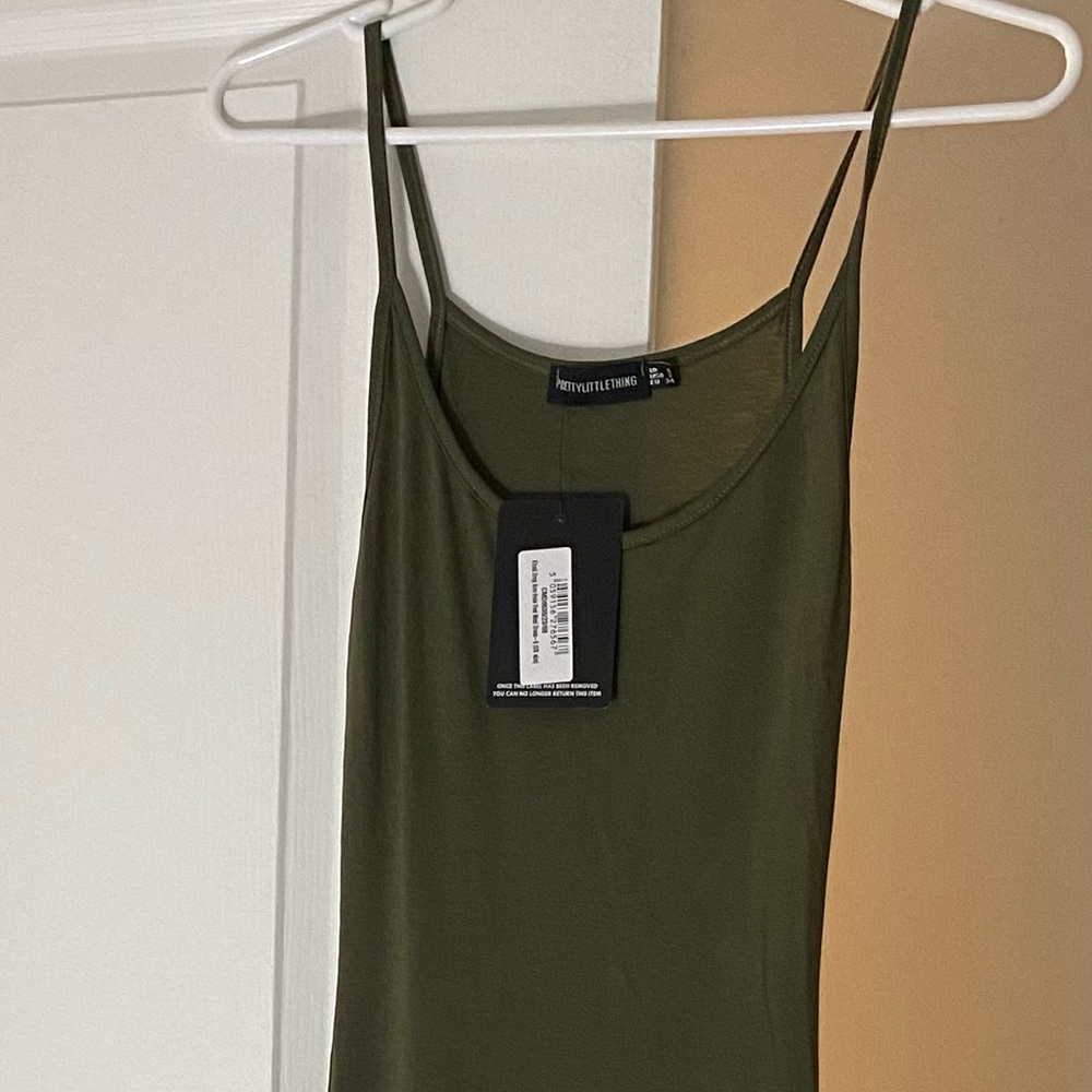 PrettyLittleThing Olive Maxi